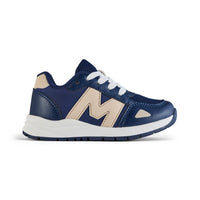Mitch & Son Boys SPRINT Navy Trainers