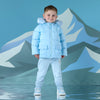 PREORDER AW25 Mitch & Son JACK Blue Faux Fur Trim Coat
