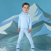 AW25 Mitch & Son JORDAN Blue Polo & Trousers Set