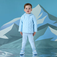 AW25 Mitch & Son JOEY Blue Raincoat