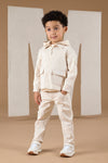 Mitch & Son BILLY Beige Twill Hooded Shacket