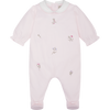 AW25 Emile Et Rose KAREN Pink & White Floral Babygrow