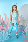 ADee OLLIE Aruba Blue Pearl Print Legging Set