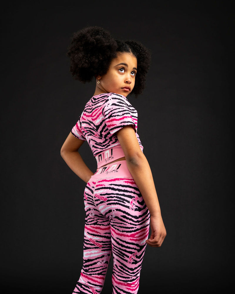AW25 Bonini SPRINT Pink Printed Sport Leggings