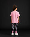 AW25 Bonini DYNAMIC Pink Oversized Logo T-Shirt