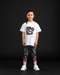 AW25 Bonini DYNAMIC White Oversized Logo T-Shirt