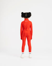 AW25 Bonini ASPIRE Red Sport Zipper Jacket