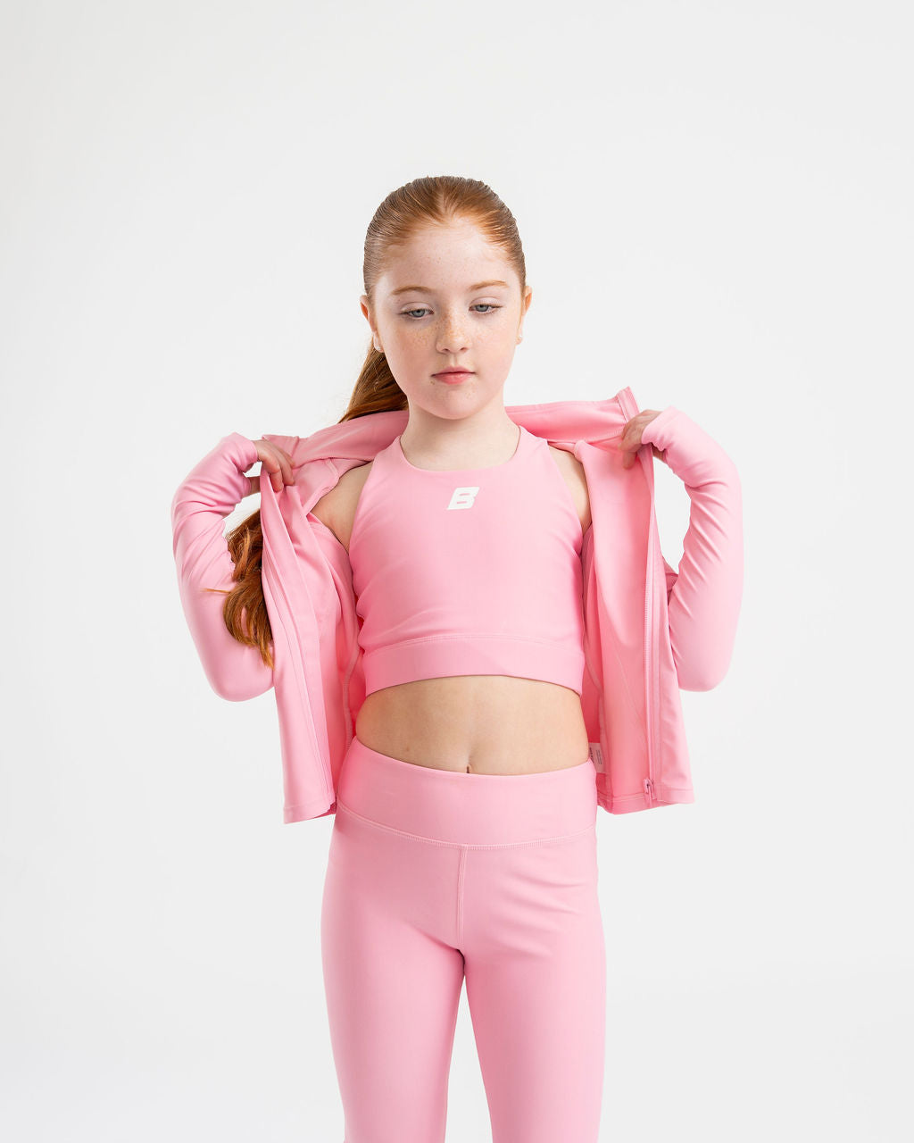AW25 Bonini ASPIRE Pink Sport Zipper Jacket