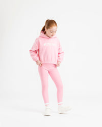 AW25 Bonini ASPIRE Pink Logo Hoody