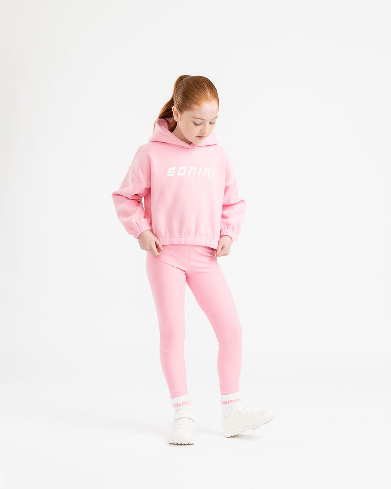 AW25 Bonini ASPIRE Pink Logo Hoody