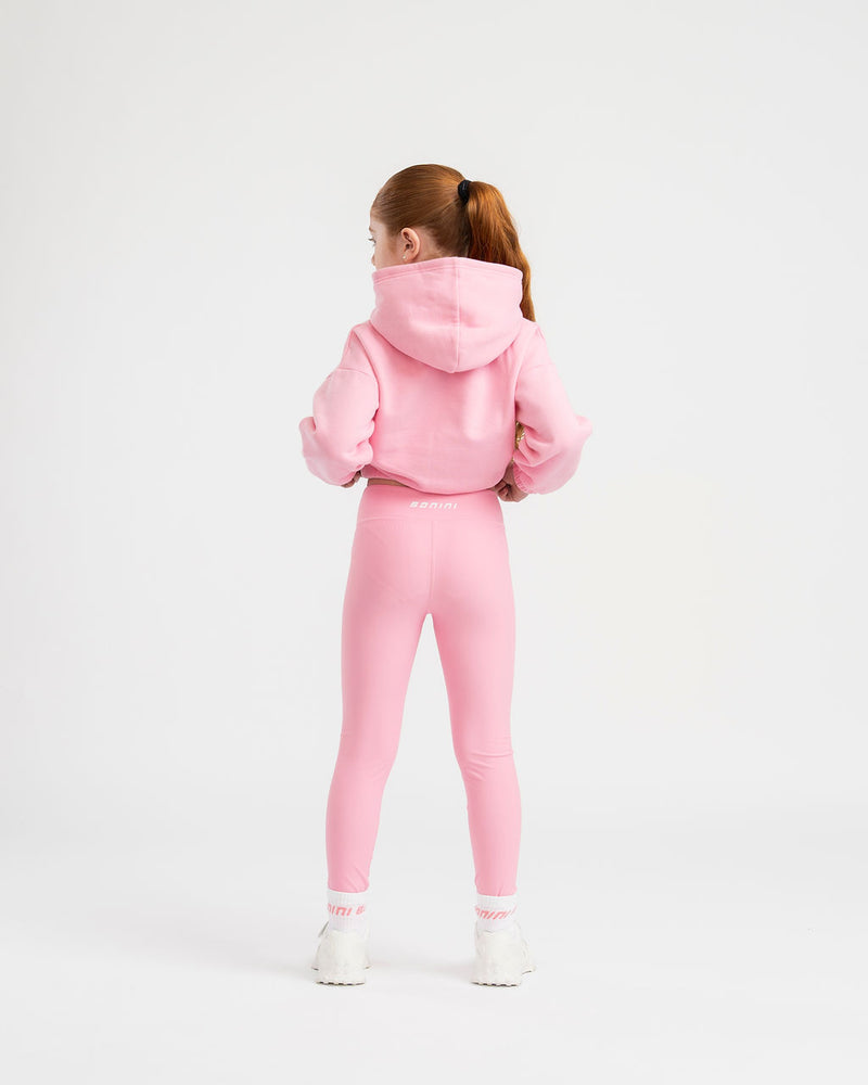 AW25 Bonini ASPIRE Pink Logo Hoody