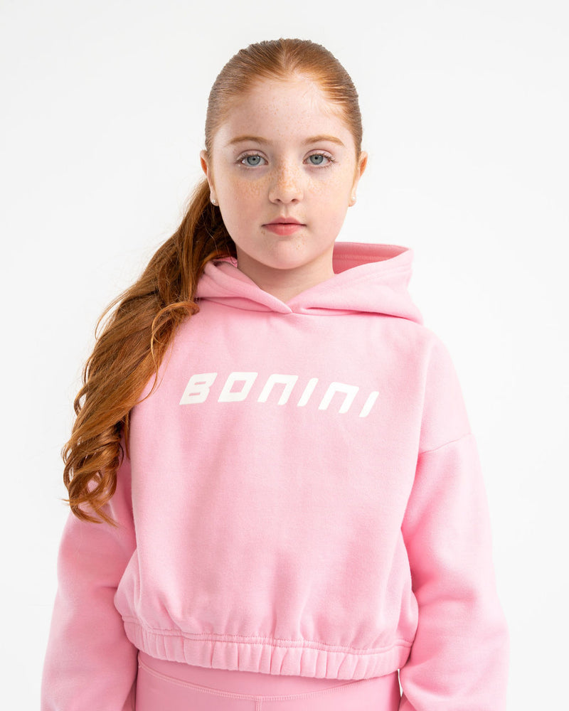 AW25 Bonini ASPIRE Pink Logo Hoody