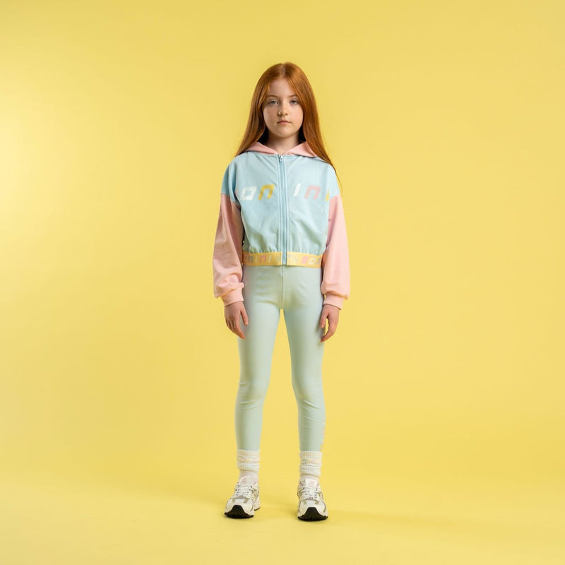 SS25 Bonini INSPIRE Blue Multicoloured Logo Leggings