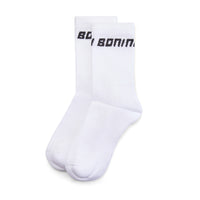 AW25 Bonini ASPIRE White Sport Socks