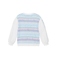 SS26 Missoni Blue & White Multicoloured Chevron Leggings Set