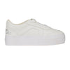 SS24 ADee PATTY Bright White Platform Trainers