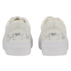 SS24 ADee PATTY Bright White Platform Trainers