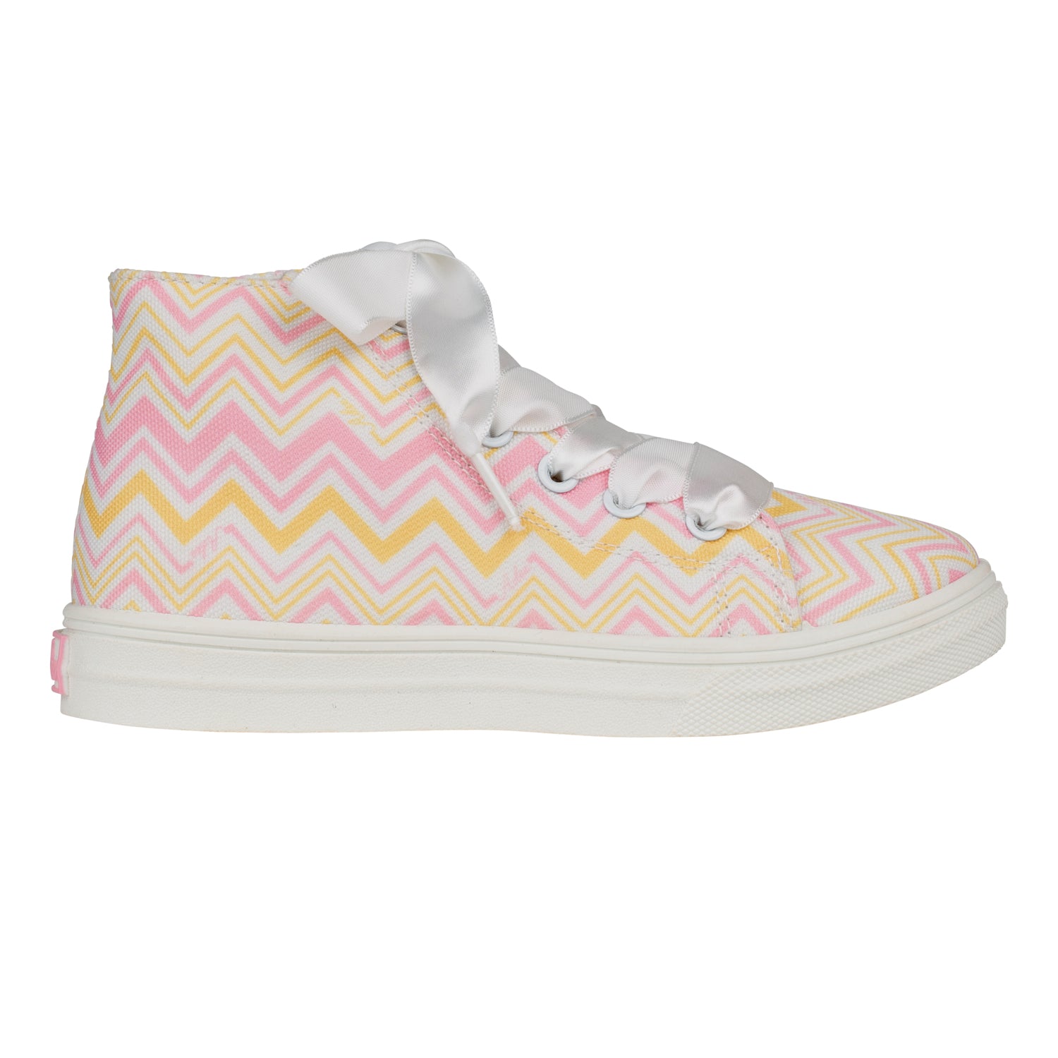 ADee JAZZY Pink Fairy Printed Canvas High Tops