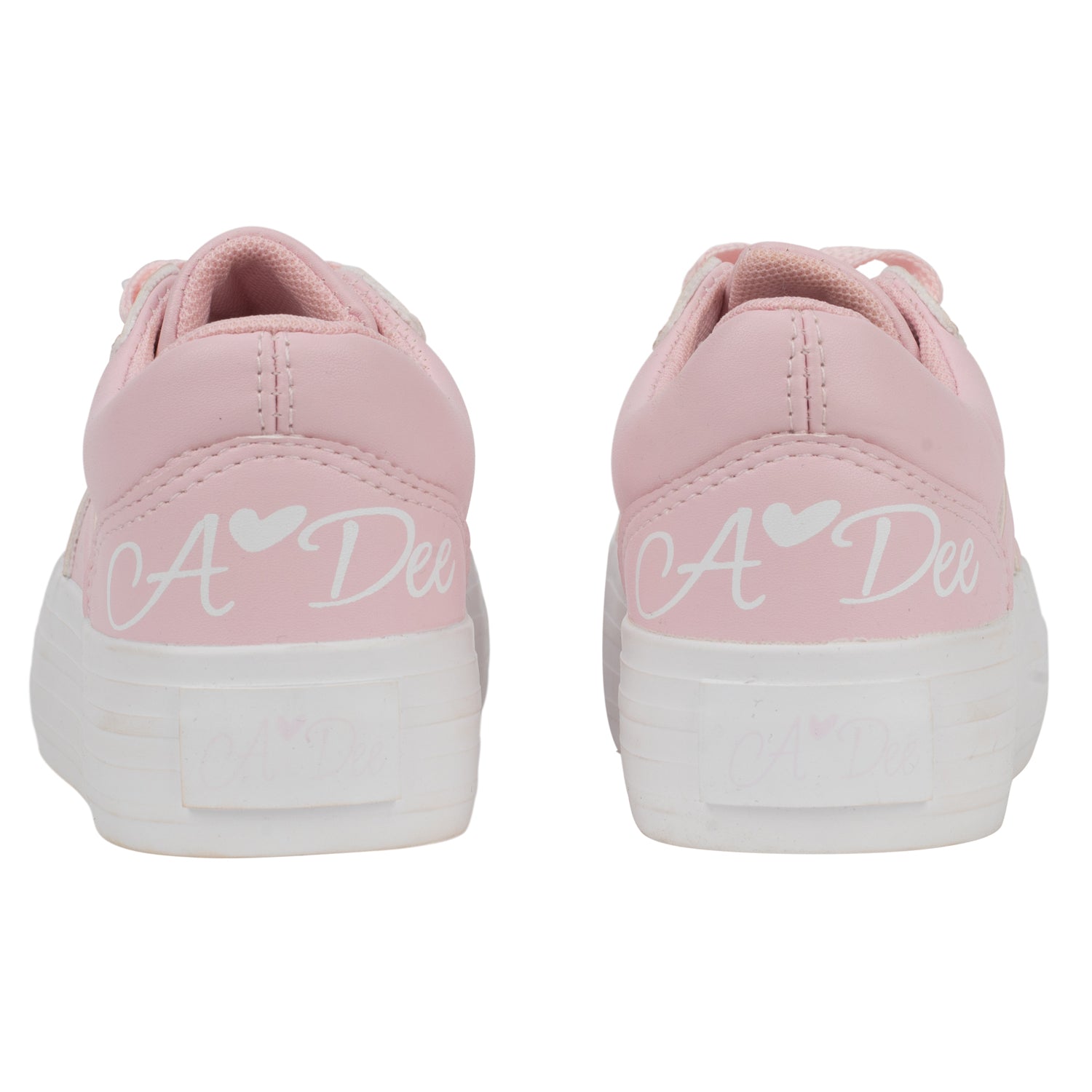 SS24 ADee PATTY Pink Fairy Platform Trainers