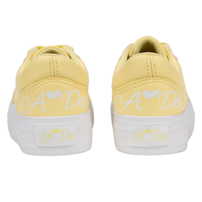 ADee PATTY Lemon Cake Platform Trainers