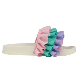 SS24 ADee FRILLY Lilac Frill Sliders