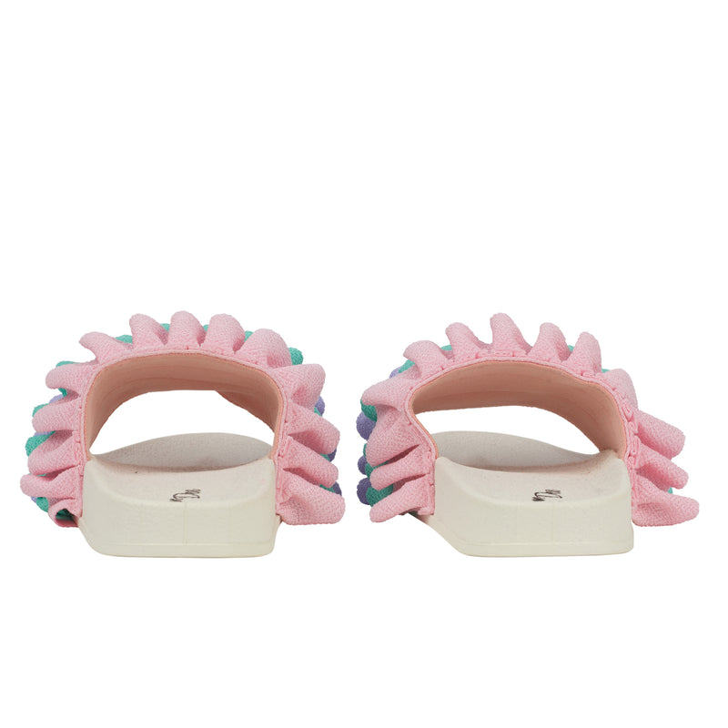 ADee FRILLY Lilac Frill Sliders