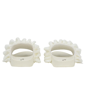 SS24 ADee FRILLY Bright White Frill Sliders