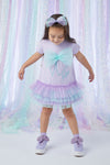 SS24 ADee NALA Lilac Tulle Sweat Dress