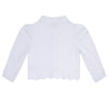 ADee LINA Bright White Sweat Cardigan