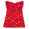 SS24 ADee MARISSA Hot Pink Colour Block Heart Print Jersey Dress