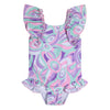 SS24 ADee DORI Lilac Pastel Print Swimsuit