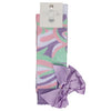 SS24 ADee NOELLE Lilac Pastel Print Knee High Socks