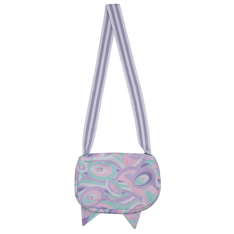 ADee NERRIS Lilac Pastel Print Neoprene Bag