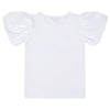 SS24 ADee OLIVE Bright White Pearl Print Skirt Set