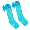 ADee OLSEN Aruba Blue Diamante Knee High Socks