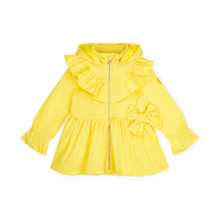 SS25 ADee NATALIE Yellow Bow Frill Jacket