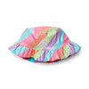 SS25 ADee DAKOTA Multicoloured Striped Logo Bucket Hat