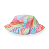 SS25 ADee DAKOTA Multicoloured Striped Logo Bucket Hat