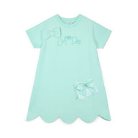 PREORDER SS26 ADee REGINA Green Scallop Handbag Dress