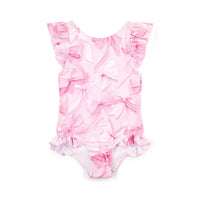 PREORDER SS26 ADee RAYA Pink Bow Print Swimsuit