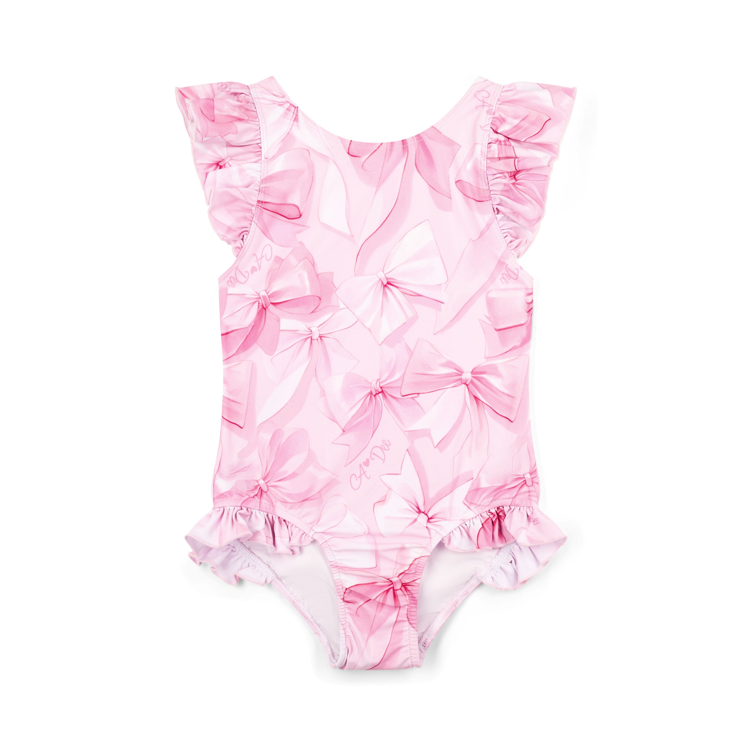 PREORDER SS26 ADee RAYA Pink Bow Print Swimsuit