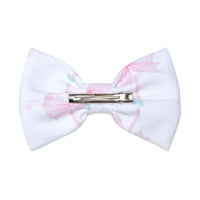 PREORDER SS26 ADee ROSSLYN White Pink & Green Bow Hair Clip