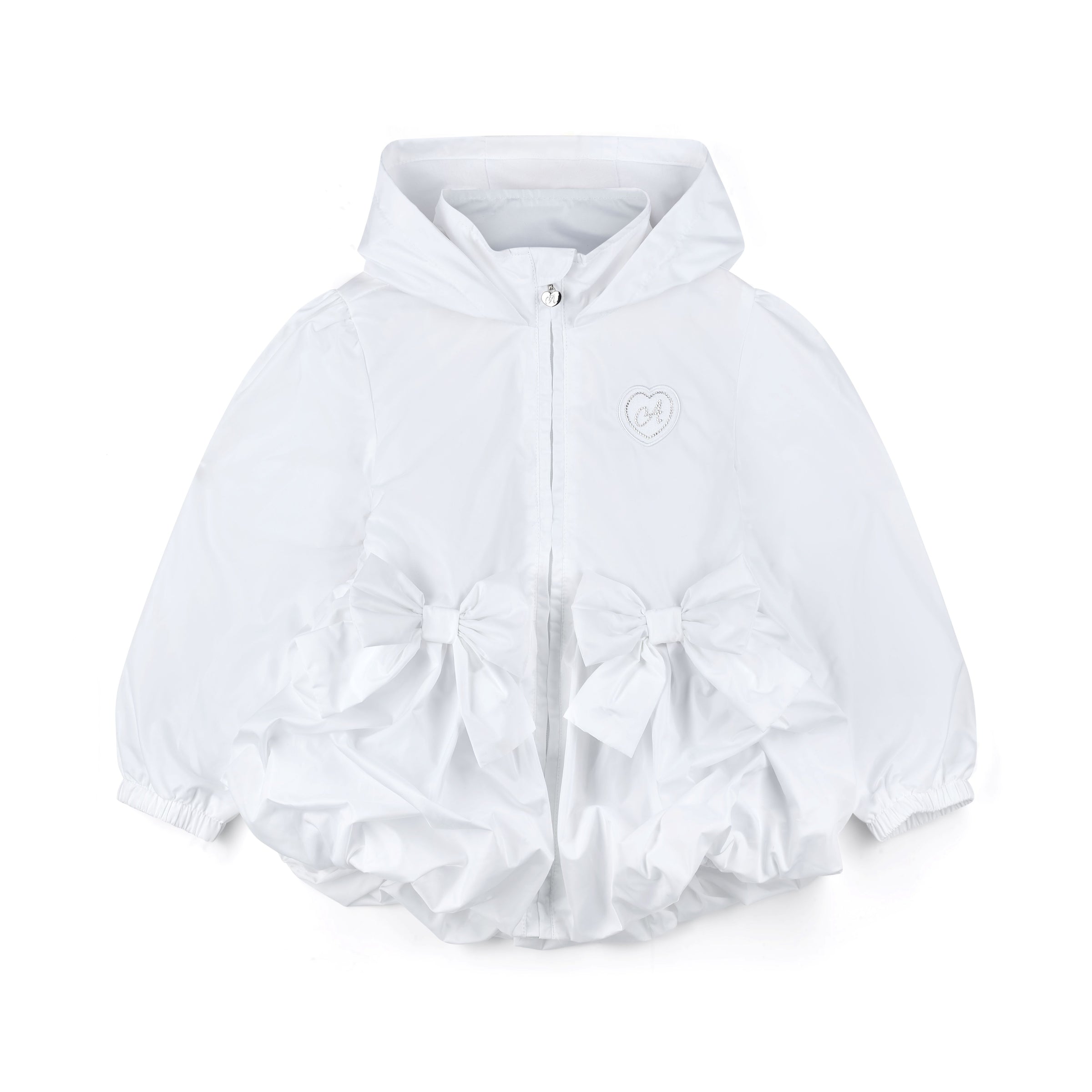 PREORDER SS26 ADee STELLA White Logo Bows Jacket