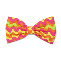 PREORDER SS26 ADee TASHA Multicoloured Zig Zag Print Bow Hair Clip