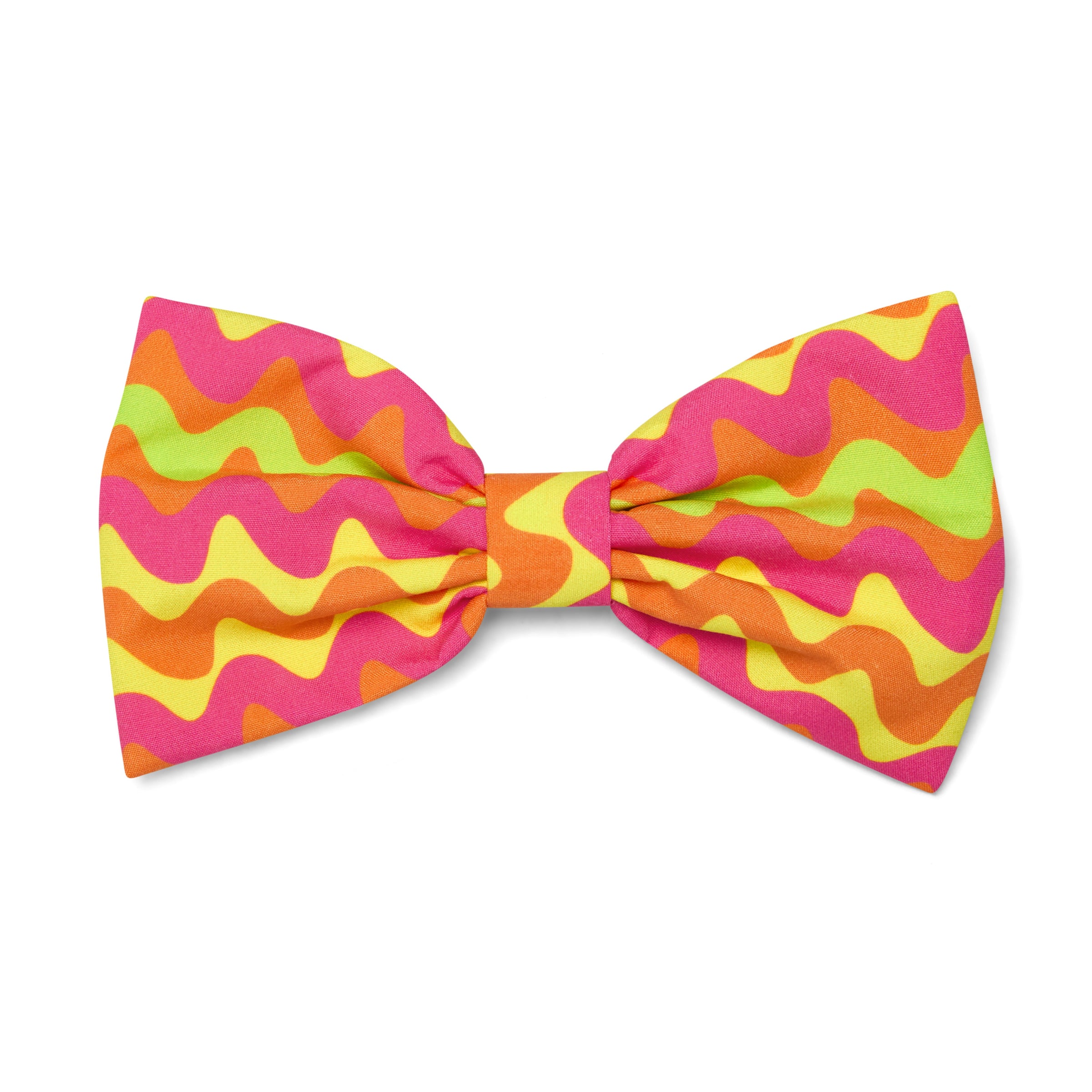 PREORDER SS26 ADee TASHA Multicoloured Zig Zag Print Bow Hair Clip