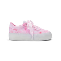 PREORDER SS26 ADee PATTY Pink Bow Print Platform Trainers
