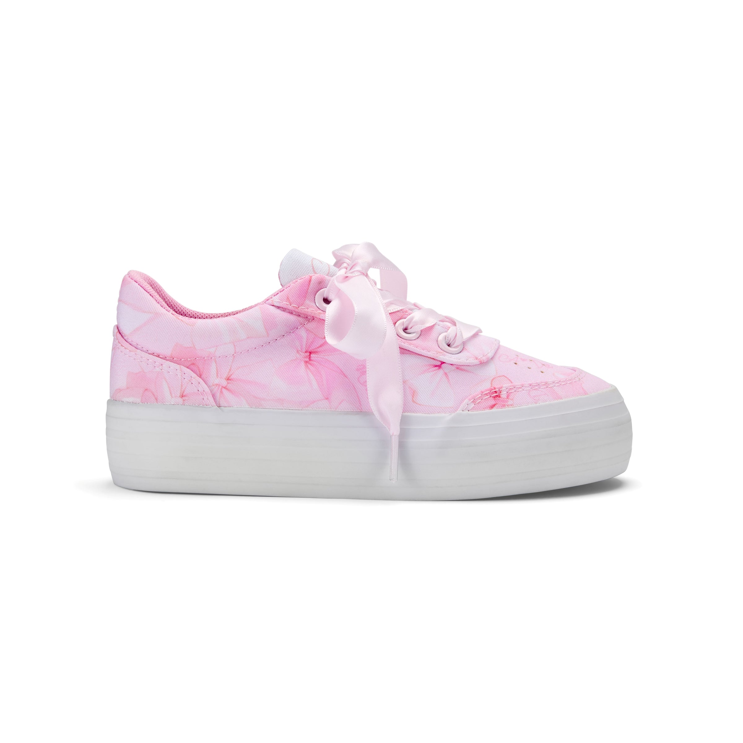 PREORDER SS26 ADee PATTY Pink Bow Print Platform Trainers
