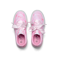 PREORDER SS26 ADee PATTY Pink Bow Print Platform Trainers