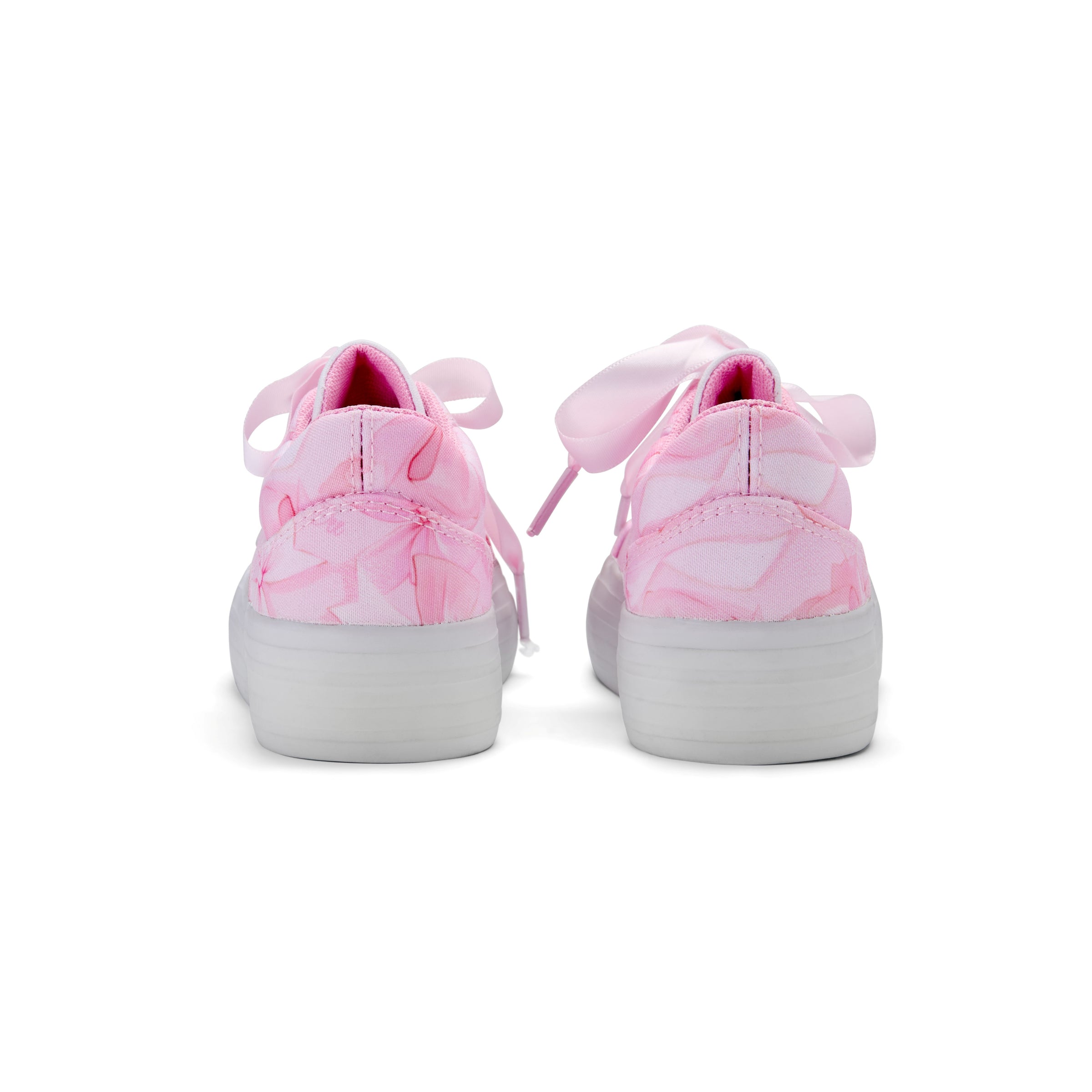 PREORDER SS26 ADee PATTY Pink Bow Print Platform Trainers
