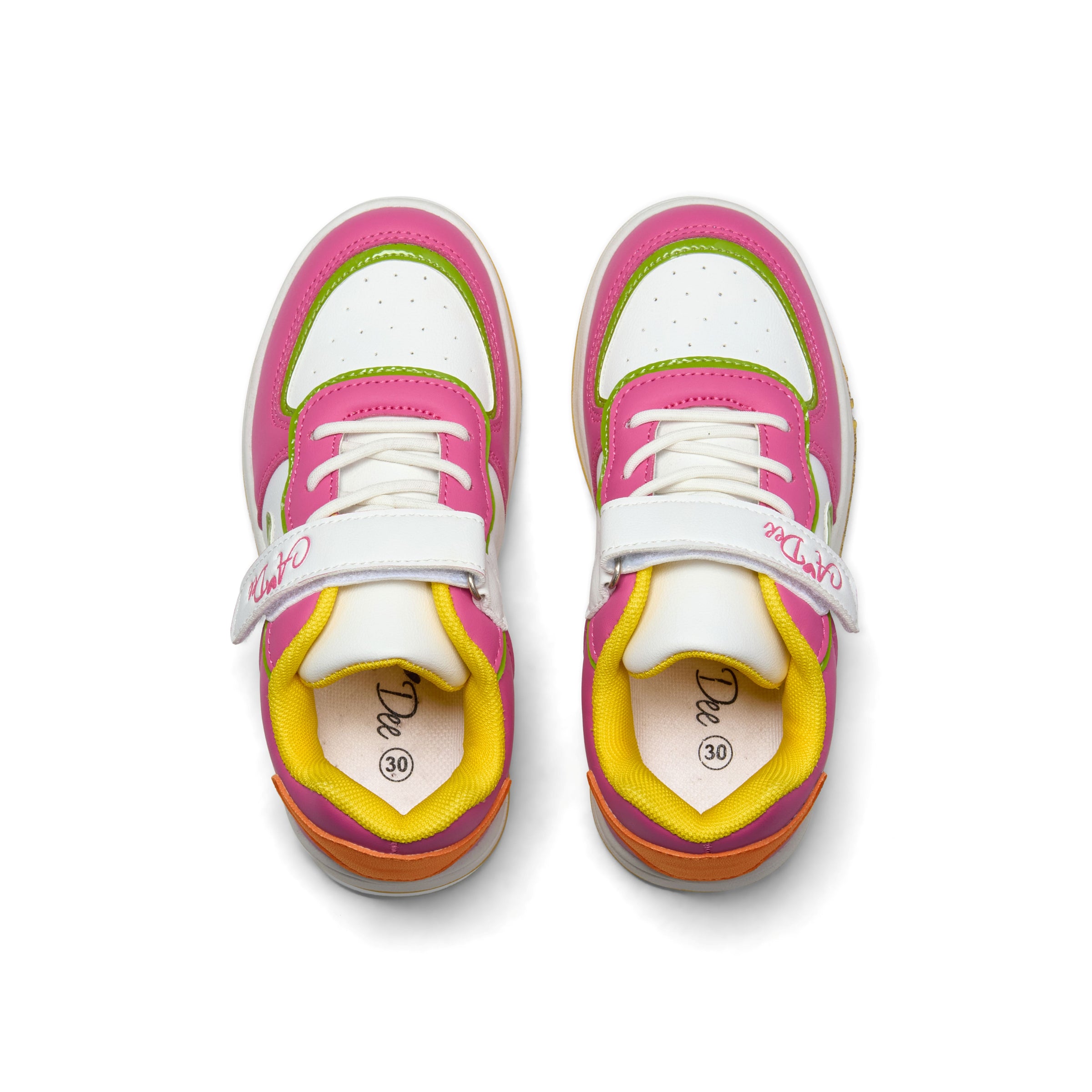 PREORDER SS26 ADee DNK Multicoloured Heart Trainers